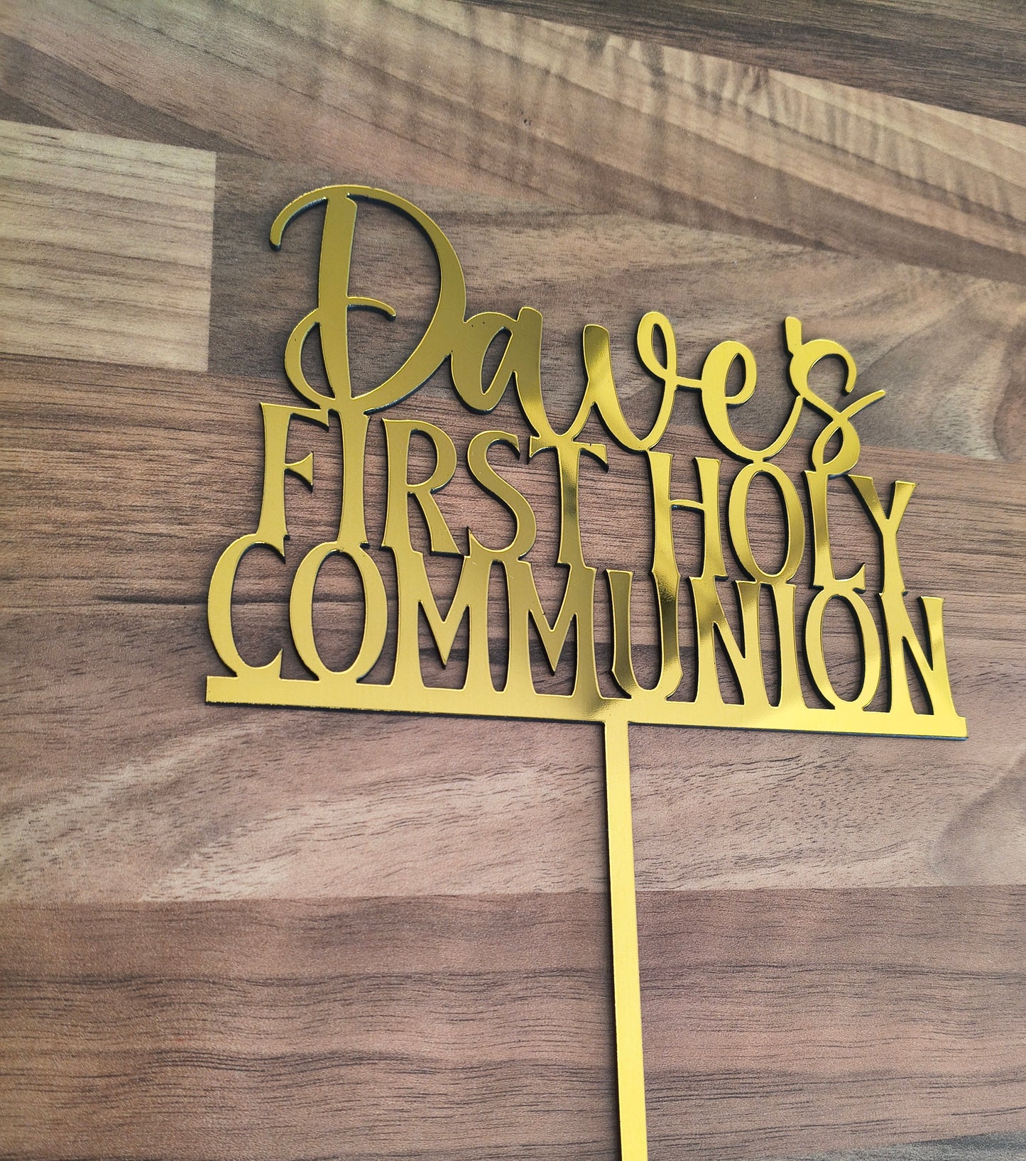 Communion Cake Topper