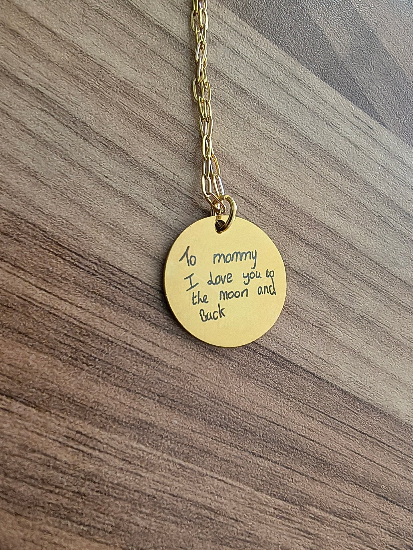 Custom Handwriting Necklace